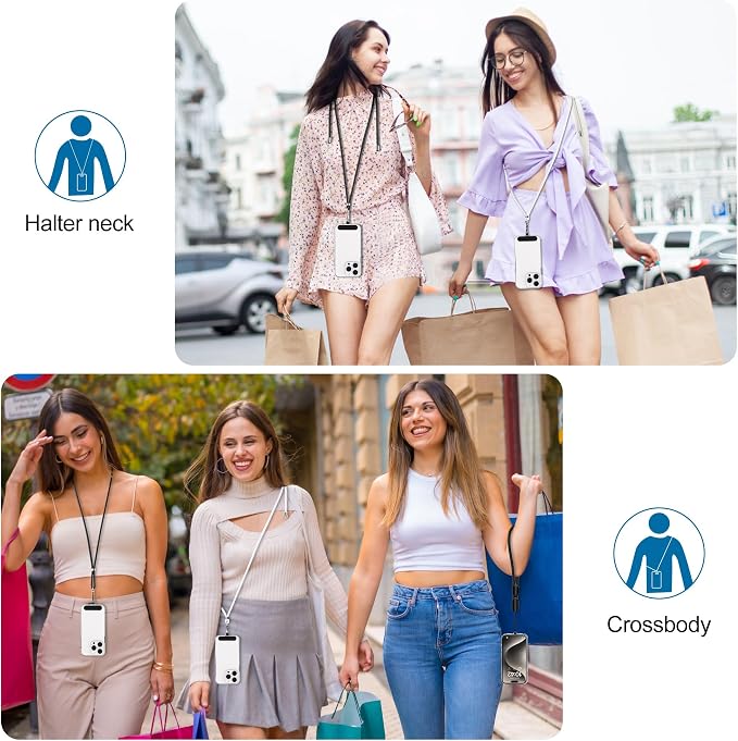 takyu Phone Lanyard, 2 Pack Adjustable CellPhone Lanyard Crossbody Neck Strap - Image 6