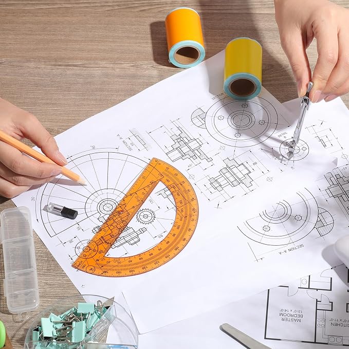 EBOOT Student Geometry Math Set, Drawing Compass and 6 Inch Swing Arm - Image 2