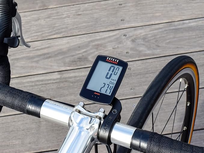 CATEYE Padrone Wireless OF-100 Bike Computer – Oversized Display Cyclocomputer - Image 7
