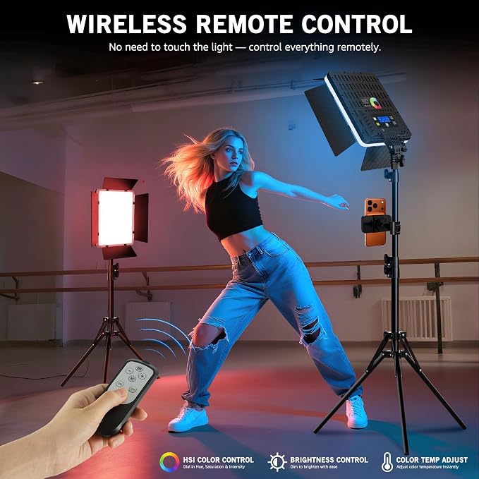 NiceVeedi 40W RGB Photography Lighting - Image 7