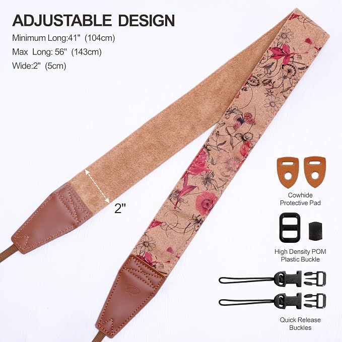 Padwa Lifestyle Cork Camera Strap - Image 7