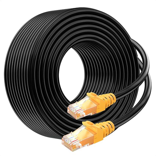 Cable Matters 10Gbps Pure Copper 24 AWG Cat 6A Ethernet Cable - 200ft by CableMatters