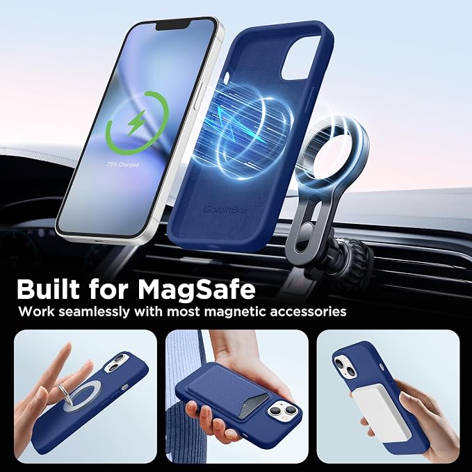 GolbinBox Magnetic for iPhone 13 Case & iPhone 14 Case, Compatible - Image 4