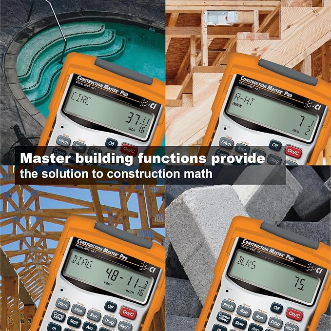 Calculated Industries 4065 Construction Master Pro Advanced Construction Math - Image 8