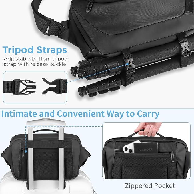 TAAOKA Camera Sling Bag, Waterproof Camera Case - Image 5