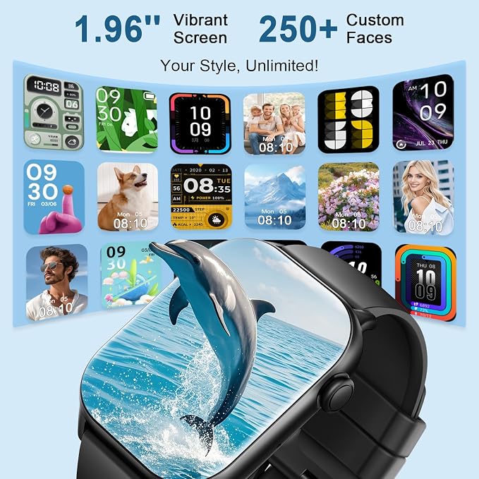 Smart Watch for Men Women, 1.95"HD 2025 New Smartwatches - Image 3