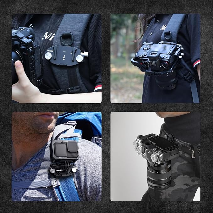 Nitze Camera Clip with Arca-Type Plate, Metal Capture Clip with Magnetic - Image 7