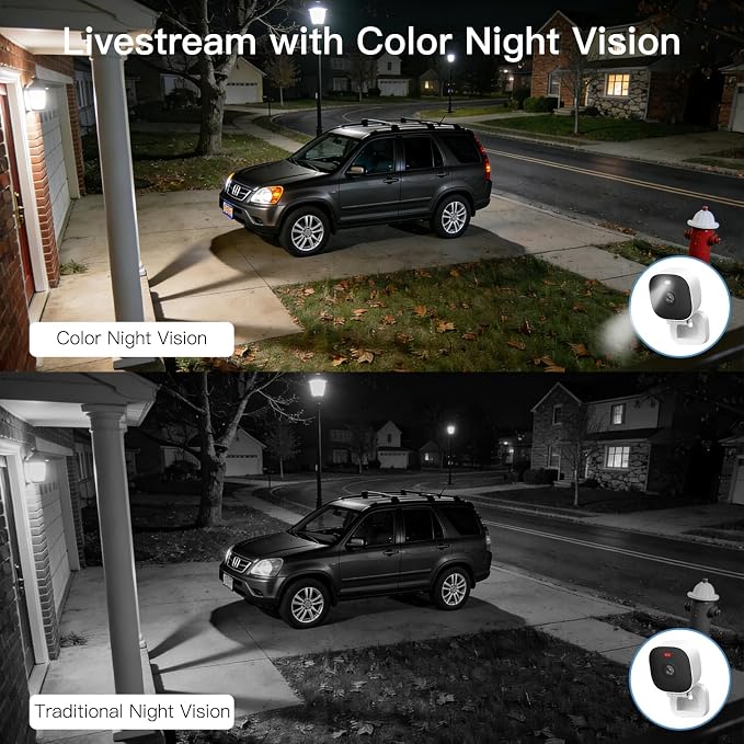 VIMTAG 4MP Security Camera, 2.4G/5G Outdoor Indoor Cameras - Image 2