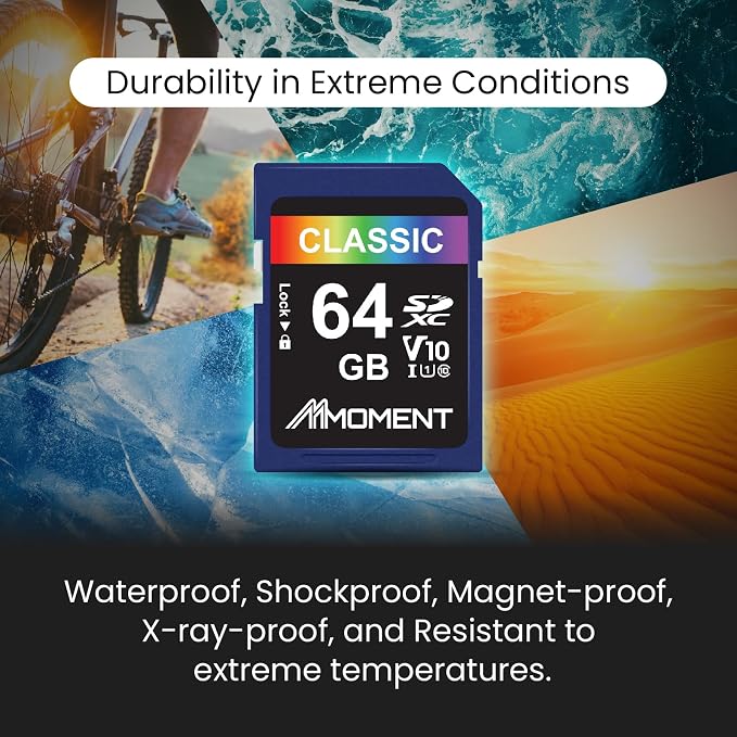 MMOMENT 64GB Full-Size SD, SDXC Card Compatible - Image 6