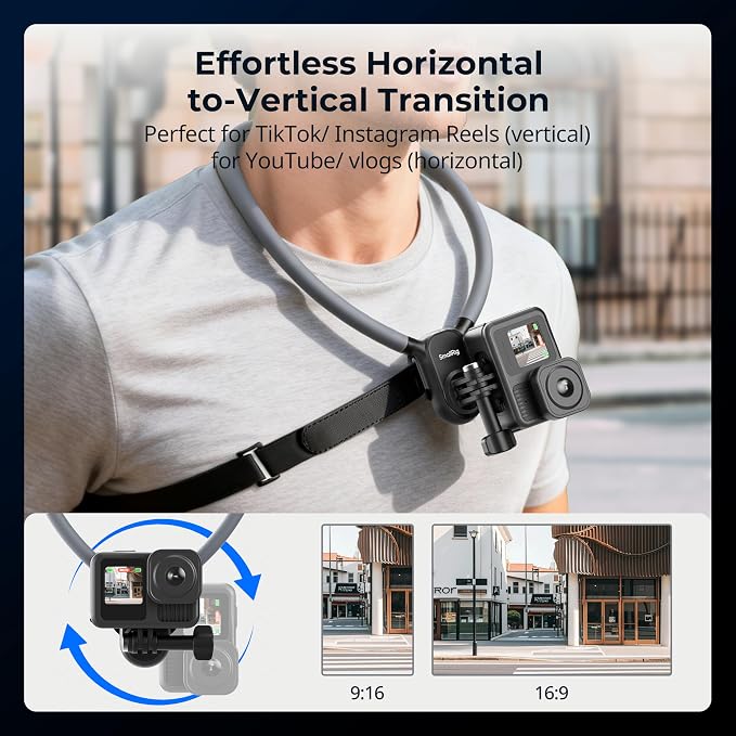 SMALLRIG Neck Mount for Action Camera - Image 4