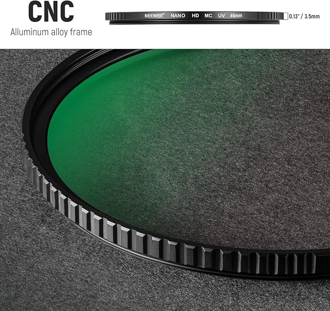 NEEWER 46mm MC UV Protection Filter 24 Layer Multi Resistant Nano Coatings/HD - Image 7