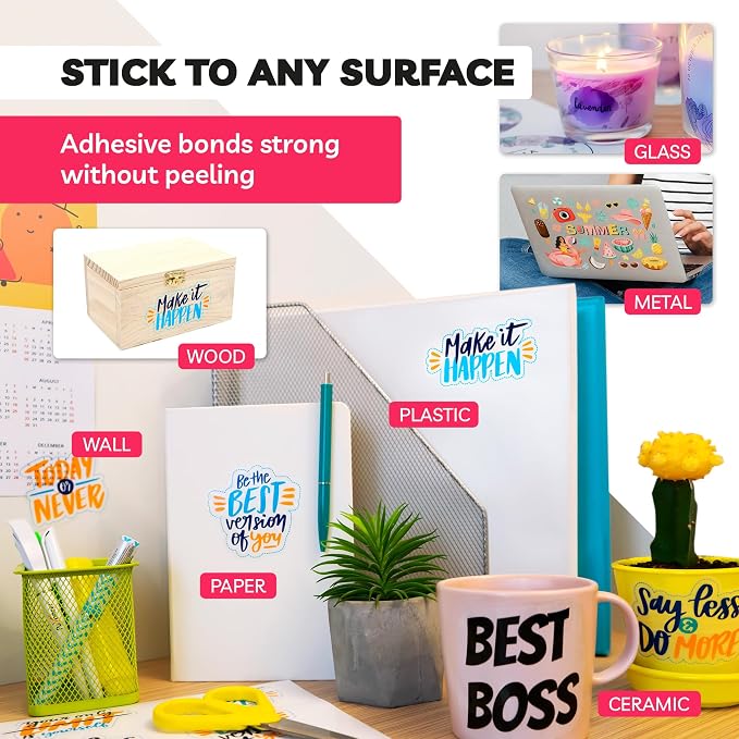 90% Clear Sticker Paper for Inkjet Printer - Image 7