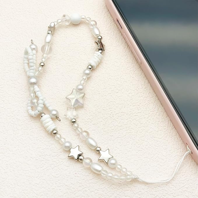 Beaded Camera Wrist Strap Cute Digital Camera Charm Lanyard Phone Chain - Image 5