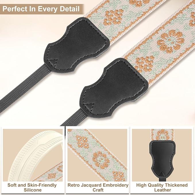 FIEIL Neck Strap Silicone Camera Straps - Image 5