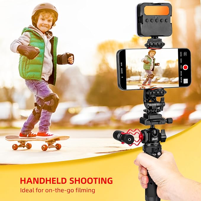 Zeadio Heavy Duty Metal Tripod Kit - Image 3