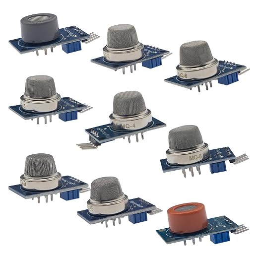 9PCS MQ Sensor Suite Kit by MERICDA