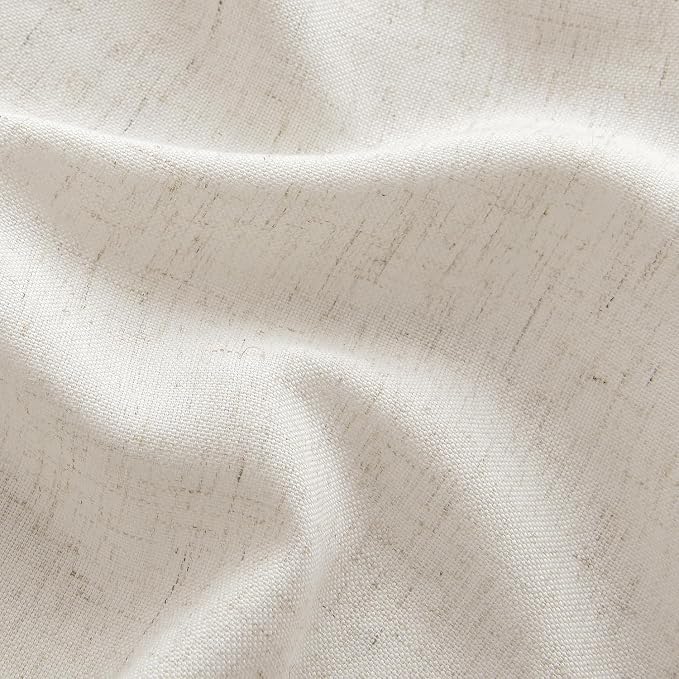 ANRODUO Memory Trained Pinch Pleated Curtains 90 Inches Long, Viral Linen Pinch - Image 8