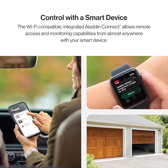 Genie 7155-TKV StealthDrive Connect Smart Garage Door Opener works - Image 6