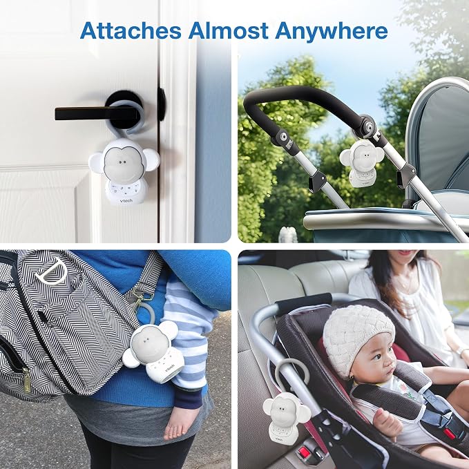 VTech VM819 Baby Monitor + BC8211 Myla the Monkey Bundle - Image 11