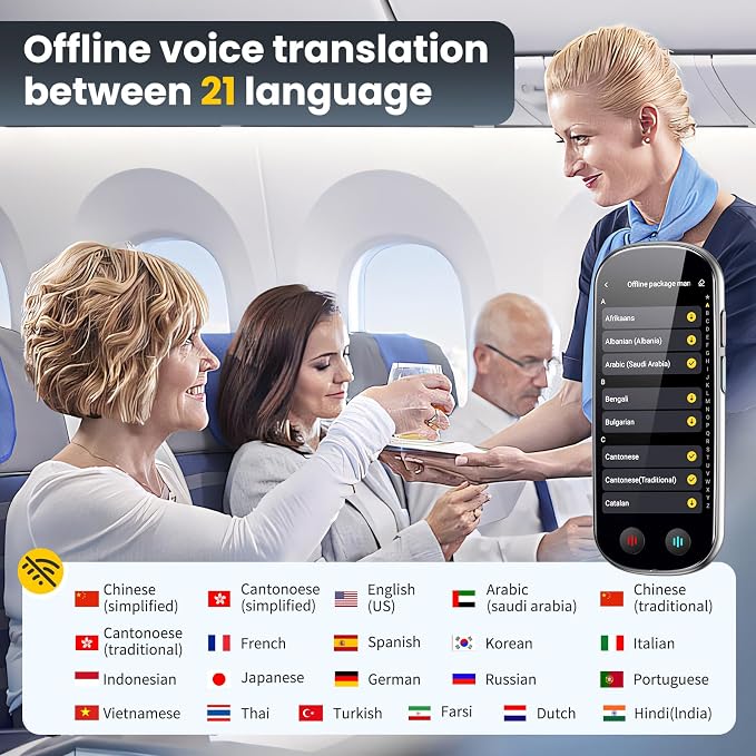 Language Translator Device No WiFi Needed, AI Translator - Image 4