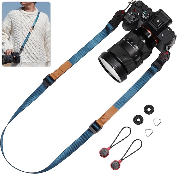 Camera Strap Compatible for Peak Design Quick Release by Yullmu