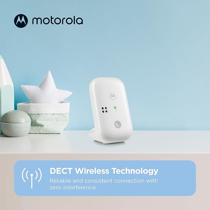 Motorola Nursery Baby Monitor, 1000ft Range PIP10 Audio Only, No WiFi Needed - Image 6