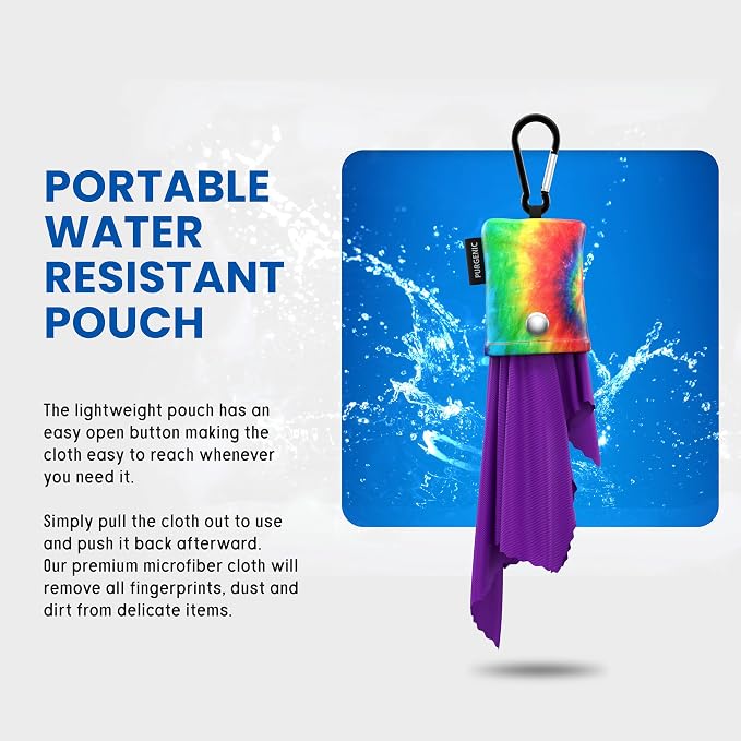 Microfiber Cloth & Glasses Wipes Lens & Glasses Cleaning Cloth - Image 6
