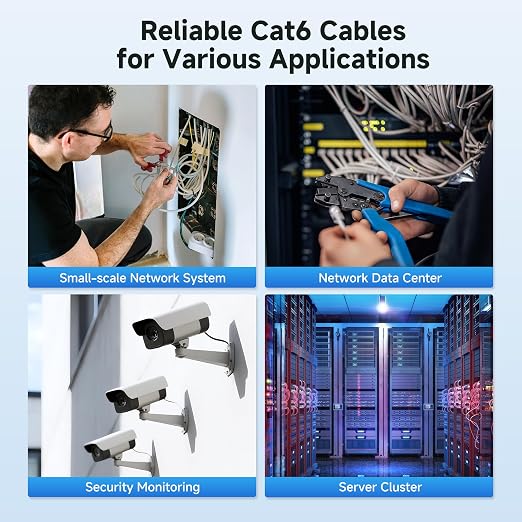 Cable Matters 10Gbps in-Wall Rated 23AWG Bare Copper Cat 6 Cable - 1000ft - Image 8
