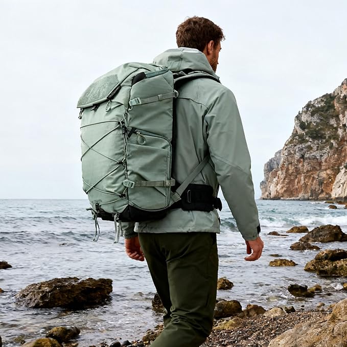LEOFOTO 35L Camera Backpack for Photographer, Lightweight Waterproof Travel - Image 7