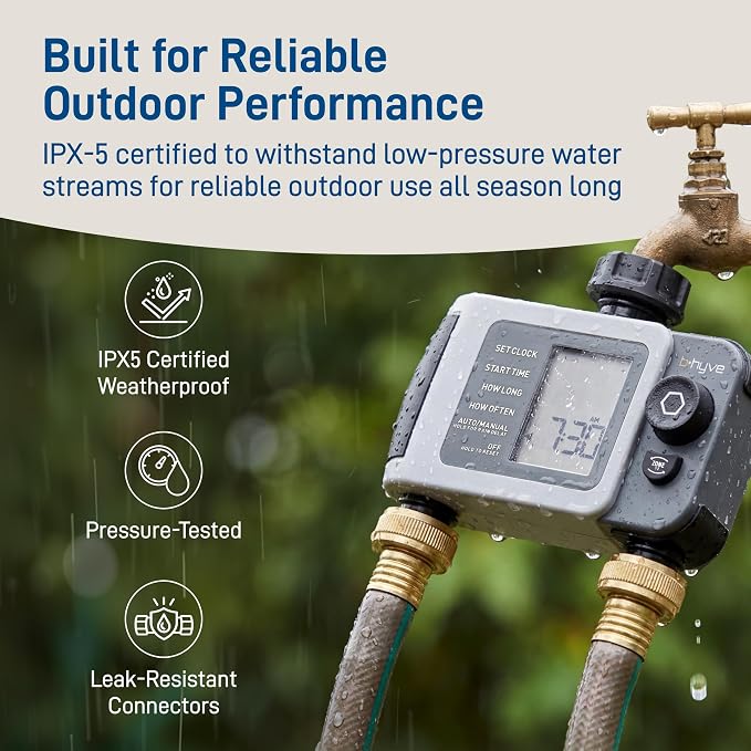 Orbit 24637 B-hyve XD 2-Port Smart Hose Watering Timer - Image 7