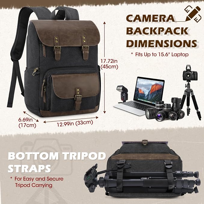 RAINSMORE Camera Bag Professional - Image 6