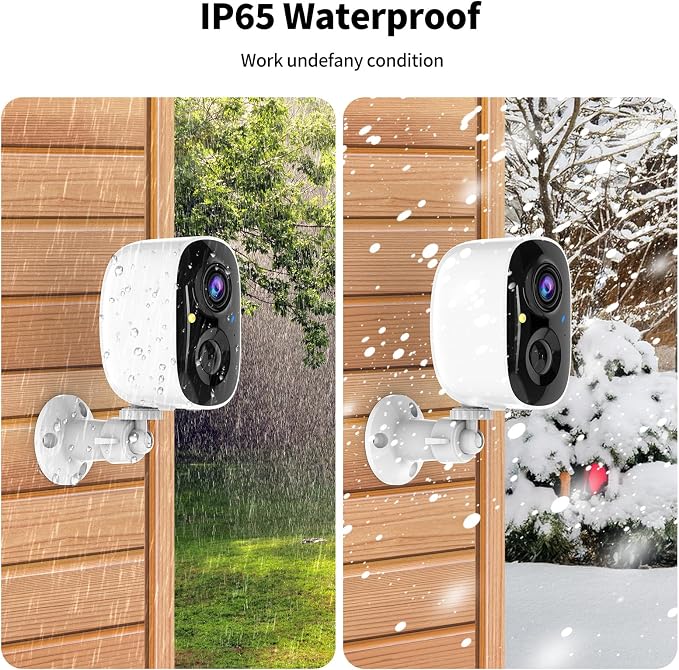 Security Cameras Wireless Outdoor, 2K Indoor WiFi Wireless Cameras, Outside - Image 7