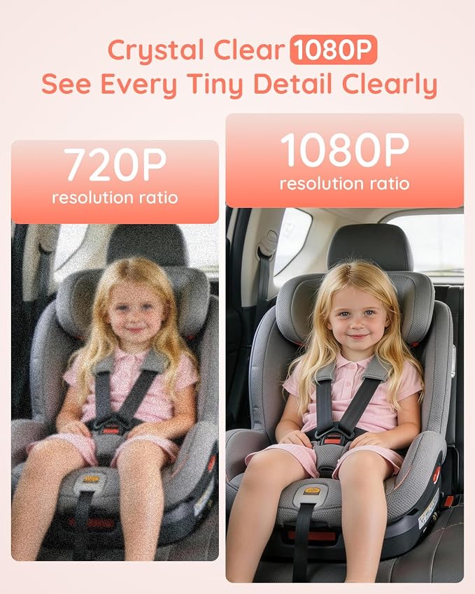 Babyvue BV3 MAX Dual Car Camera Baby Monitor - Image 3