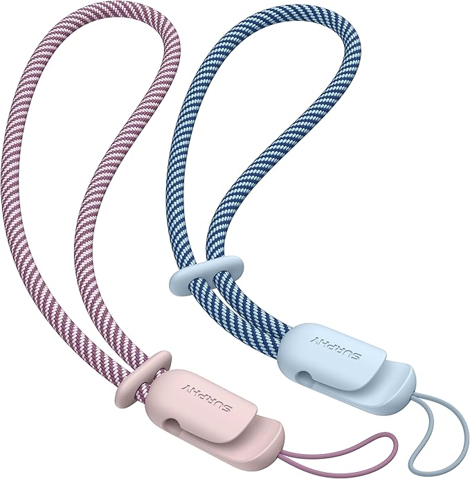 SURPHY 2 Pack Phone Lanyard for Cellphone Case, Phone Wrist Strap for Case by SURPHY