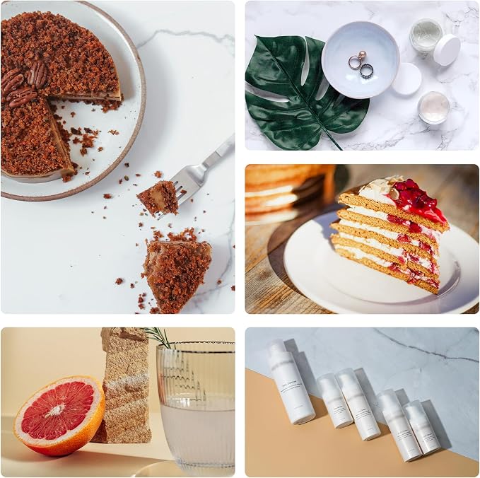 Meking 12Pcs 22Patterns Small Product Photography Backdrops Kit Photo - Image 3