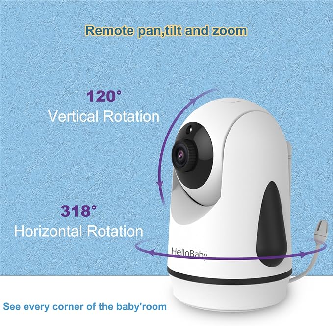 HelloBaby Video Baby Monitor - Image 6
