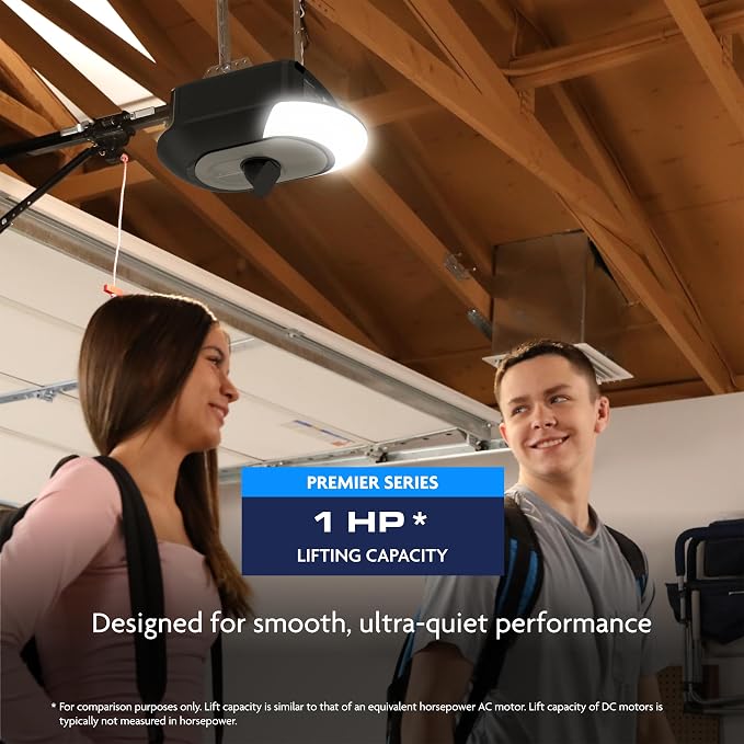 Chamberlain 1 HP Belt Drive Smart Garage Door Opener - Image 3