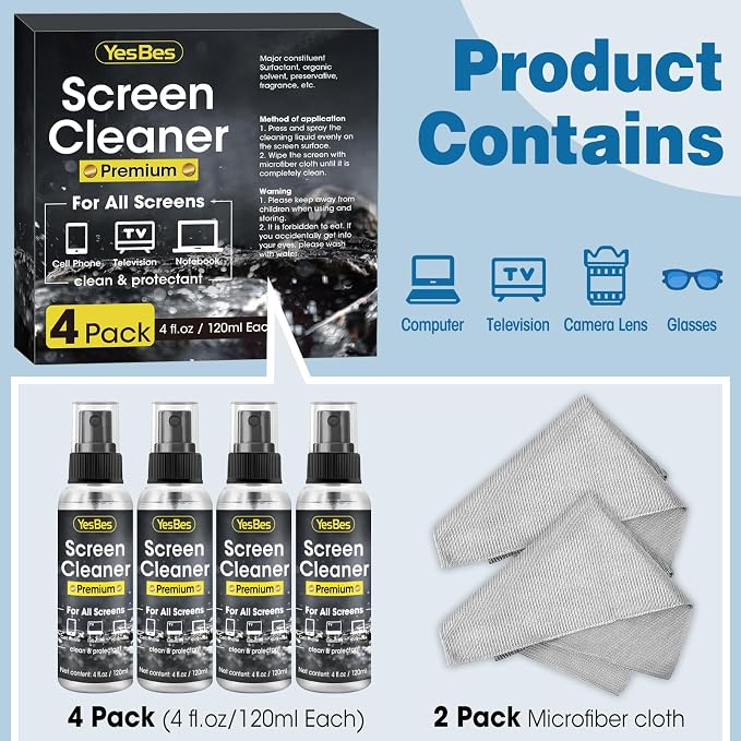 Screen Cleaner Spray 16oz - Image 2