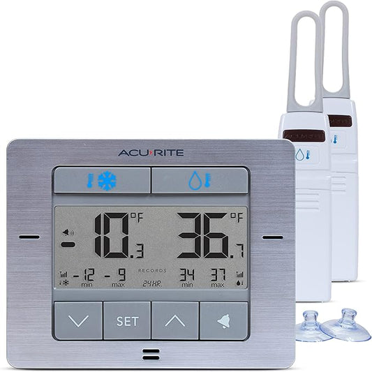 AcuRite Digital Wireless Fridge and Freezer Thermometer by AcuRite
