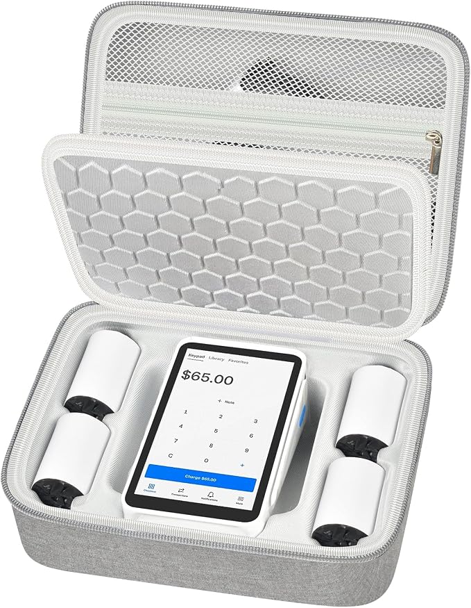 COMECASE Case Compatible with Square Terminal Credit Card Reader, Mobile POS by COMECASE