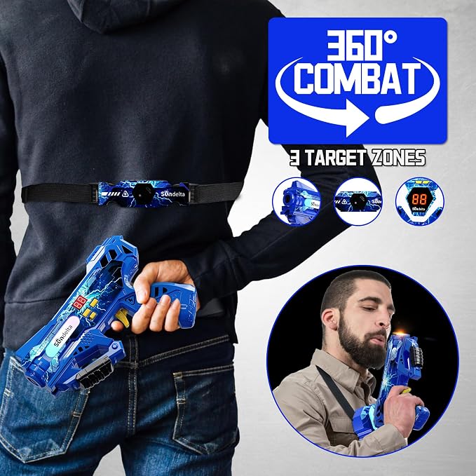 Rechargeable Laser Tag Guns Set of 4 - Image 2