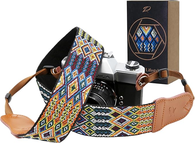 Padwa Lifestyle Colorful Camera Strap by PadwaLifestyleCameraStrap