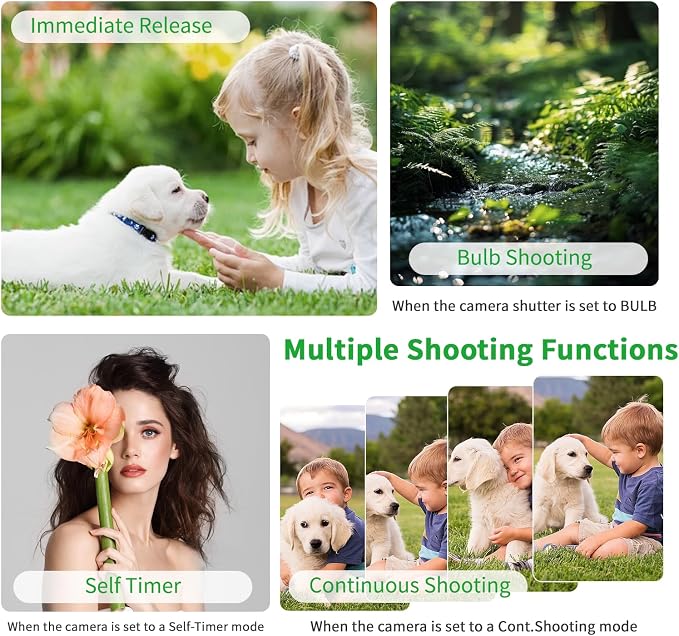 for Sony Camera Rechargeable Remote Control Wireless Shutter Release Compatible - Image 3