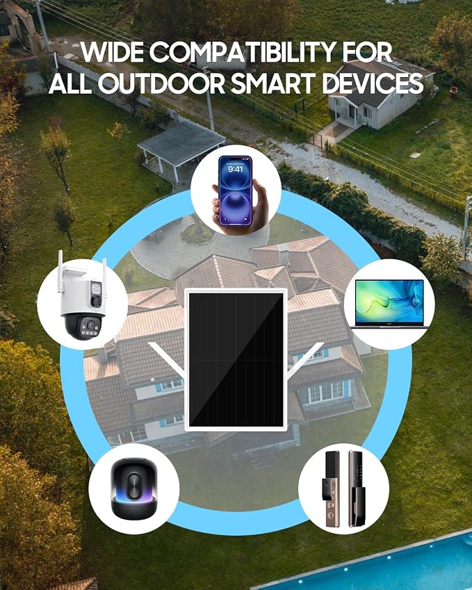 Solar WiFi Extender Outdoor, 2.4GHz WiFi Repeater Signal Booster - Image 4
