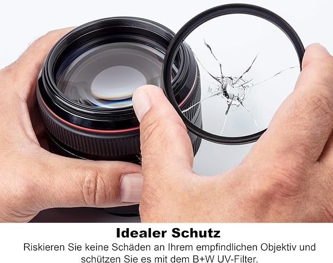 B + W Clear Protection Filter for Camera Lens – Ultra Slim Titan Mount - Image 4