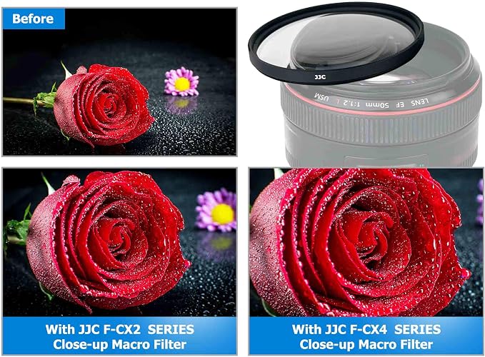 55mm Macro Close-Up Filter Set Macro Filter Accessory - Image 4