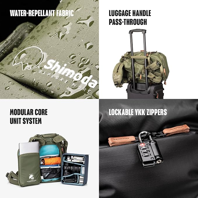 Shimoda Explore v2 25 Starter Kit, Compact Outdoor Photography Travel Backpack - Image 6