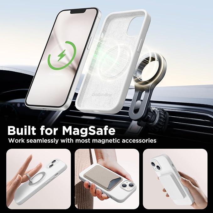 GolbinBox Magnetic for iPhone 13 Case & iPhone 14 Case, Compatible - Image 4