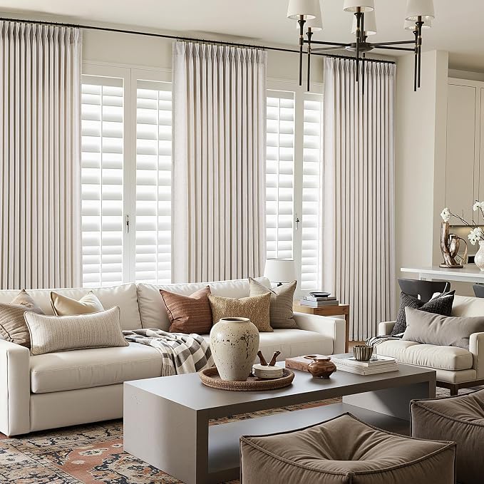 Memory Trained Pinch Pleated Curtains 84 Inches Long, Viral Linen Pinch Pleat - Image 4