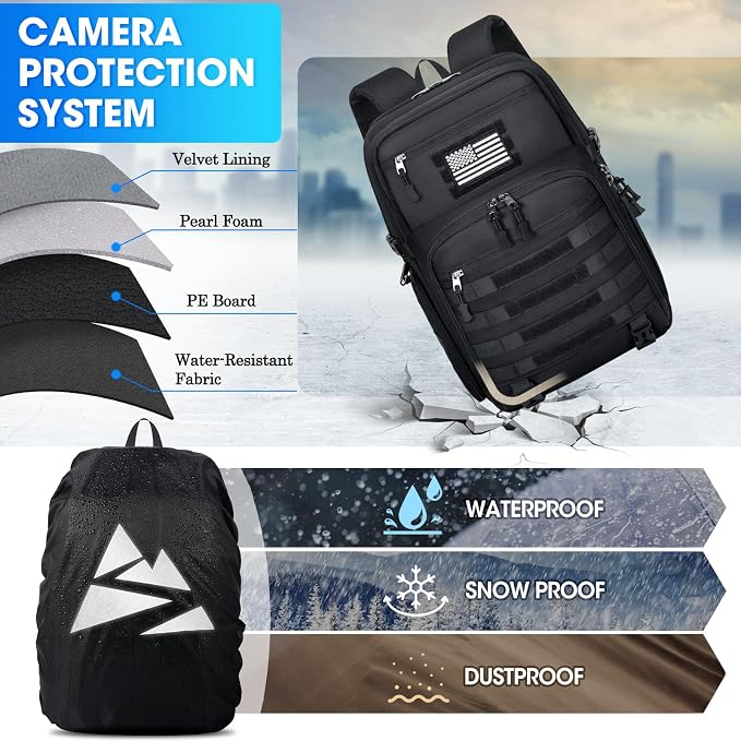 SDYSM Camera Backpack Bag Professional - Image 5